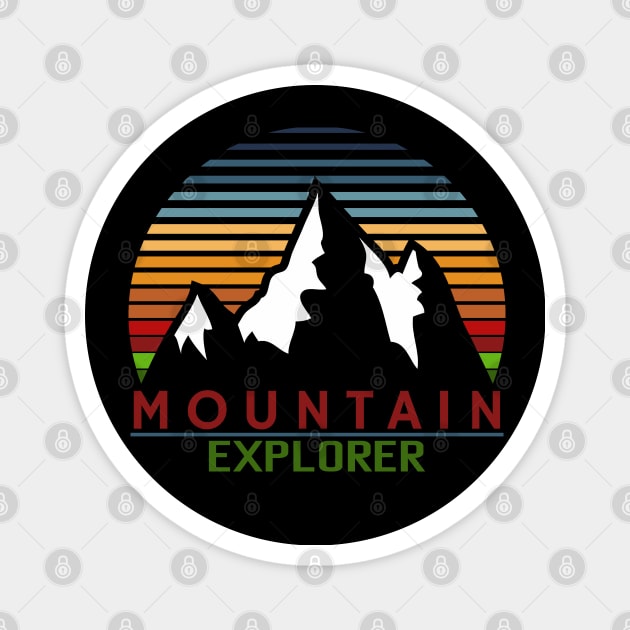 Mountain Explorer Magnet by BeeFest